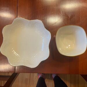 Lenox - Mini Serving Bowl and Small Plate